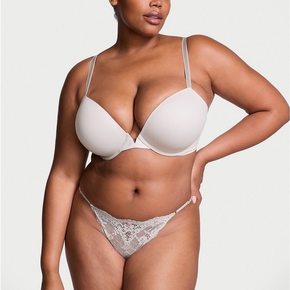 Victoria’s Secret Smooth & Lace Mini String Bikini Panty- XL- NWT - Picture 2 of 3